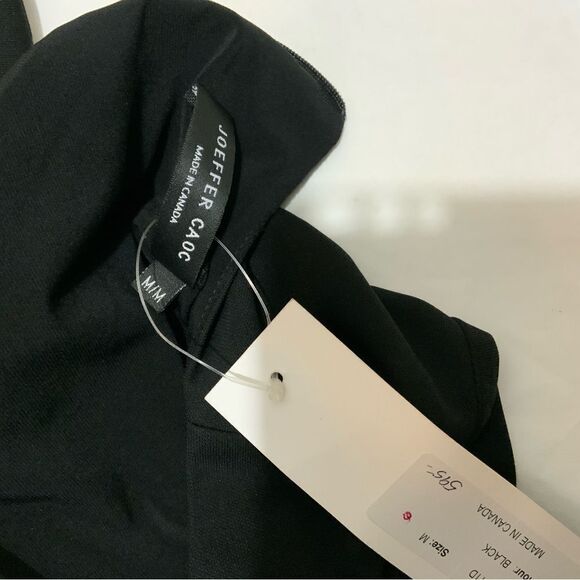 New Joeffer Caoc Canadian Designer Women Black Cocktail Formal Dress size M - Picture 14 of 16